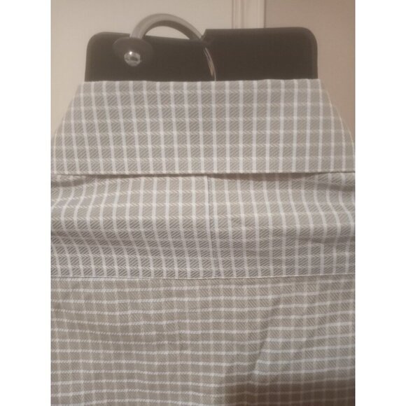 Burberry London Button Up Shirt Long Sleeve Men’s Gray 16.5-36 (L) USA Made - Picture 7 of 11